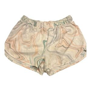 Old Navy Active Women Stretch Tech Dry Quick Marble Print Shorts Size Small